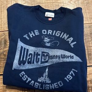 Vintage Walt Disney World (original) l/s sweatshirt, L